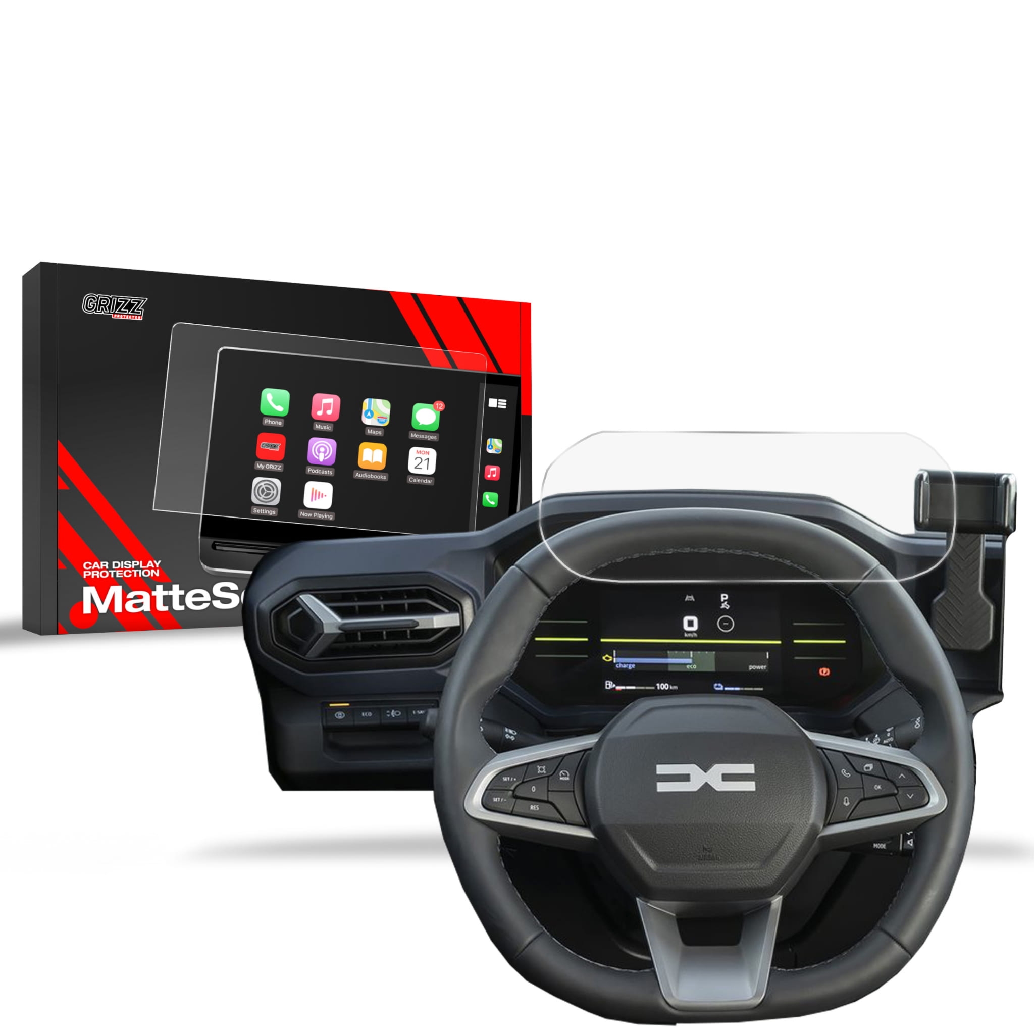 Folia matowa Grizz Protector do Dacia Duster (2024-2026)