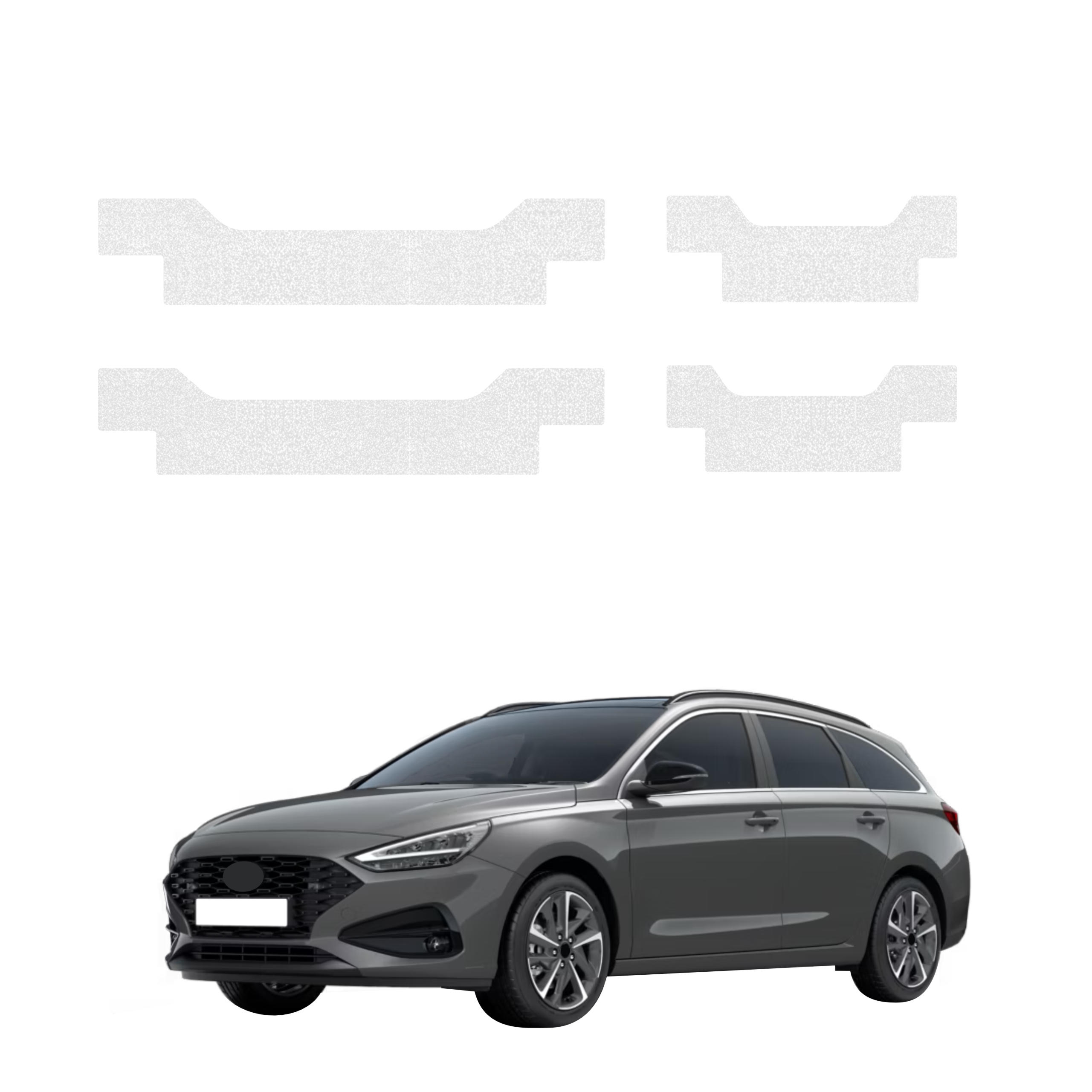 4w1 Bezbarwna powłoka techniczna Grizz Protector na progi Hyundai i30 Wagon (2020-2026)