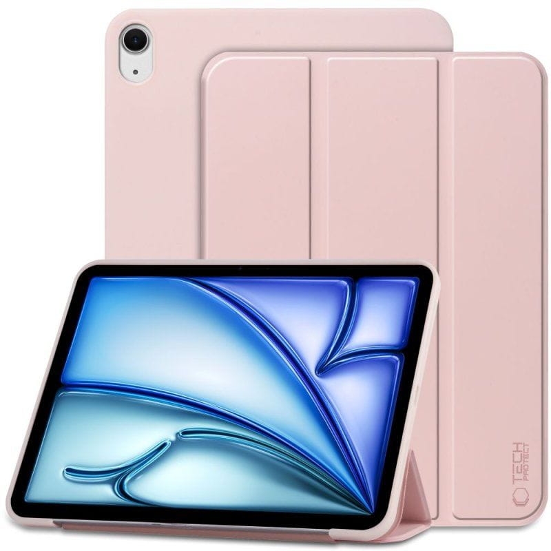 Image of OUTLET: Etui Tech-Protect SmartCase do iPad Air 11" / 10.9" 2025/2024/2022/2020, różowe