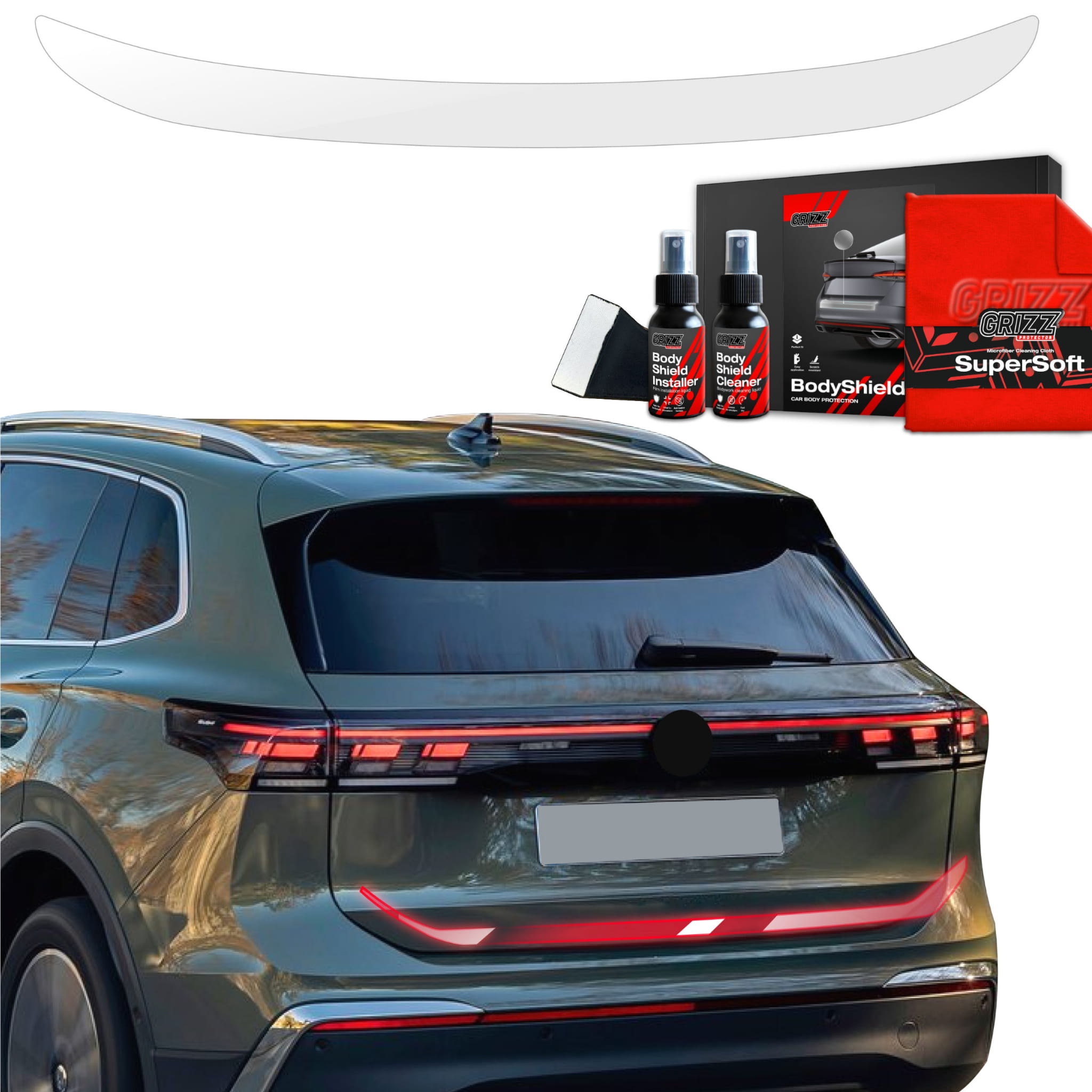 Folia ochronna Grizz Protector na próg bagażnika do Volkswagen VW Tiguan 3 (2024-2026)