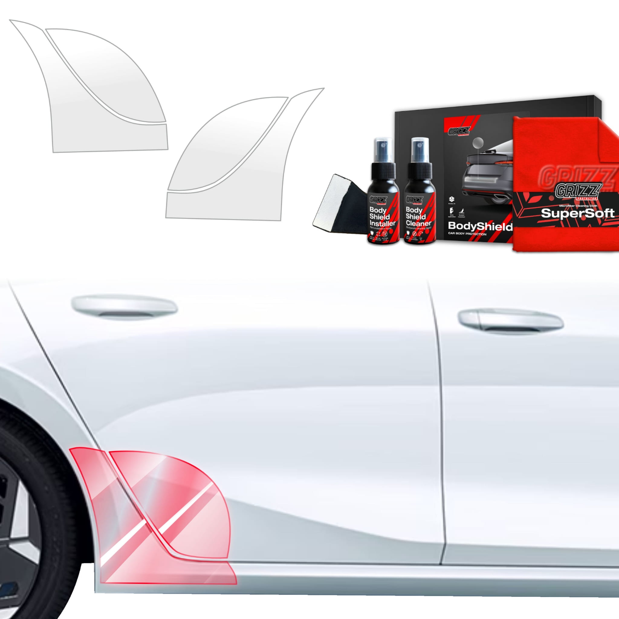 4w1 Folia ochronna na nadkola Grizz Protector do Opel Astra (2021-2024)