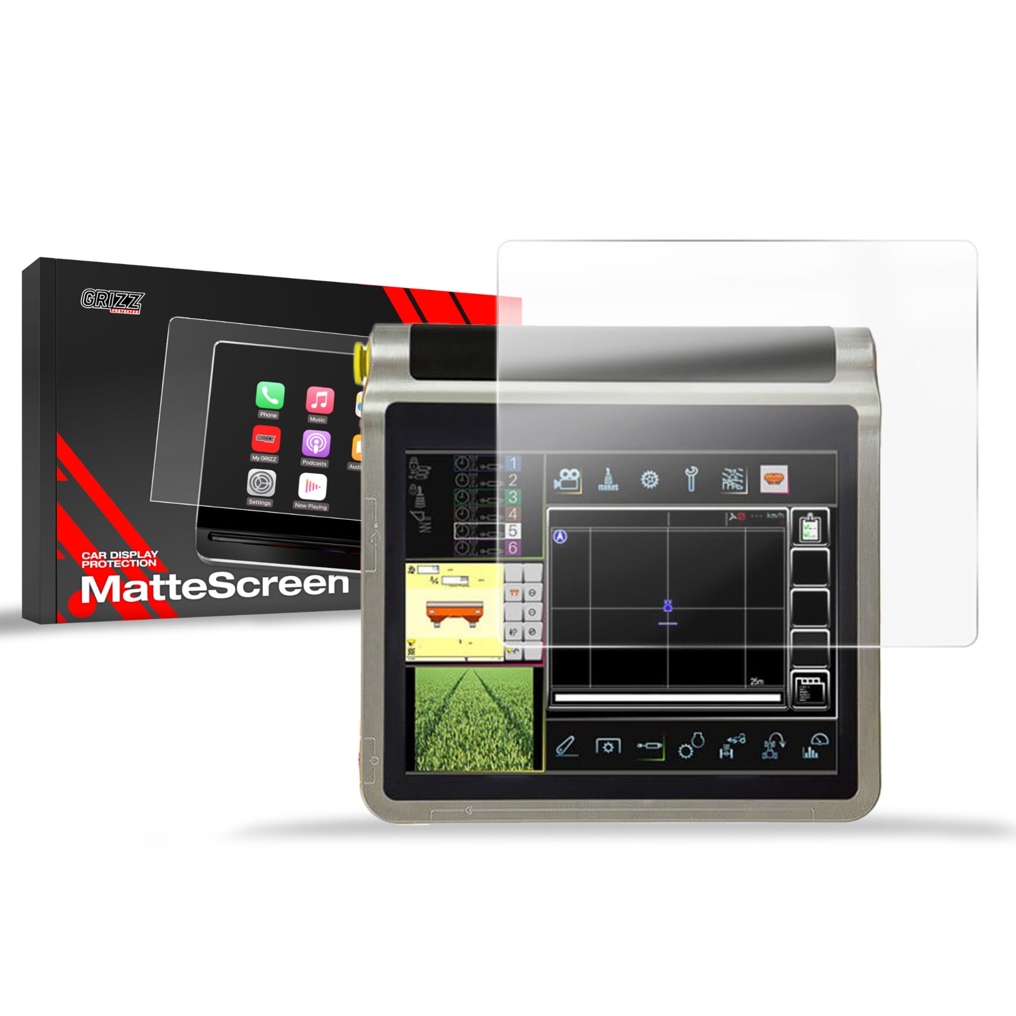 Folia matowa Grizz Protector do Kubota K-Monitor Pro