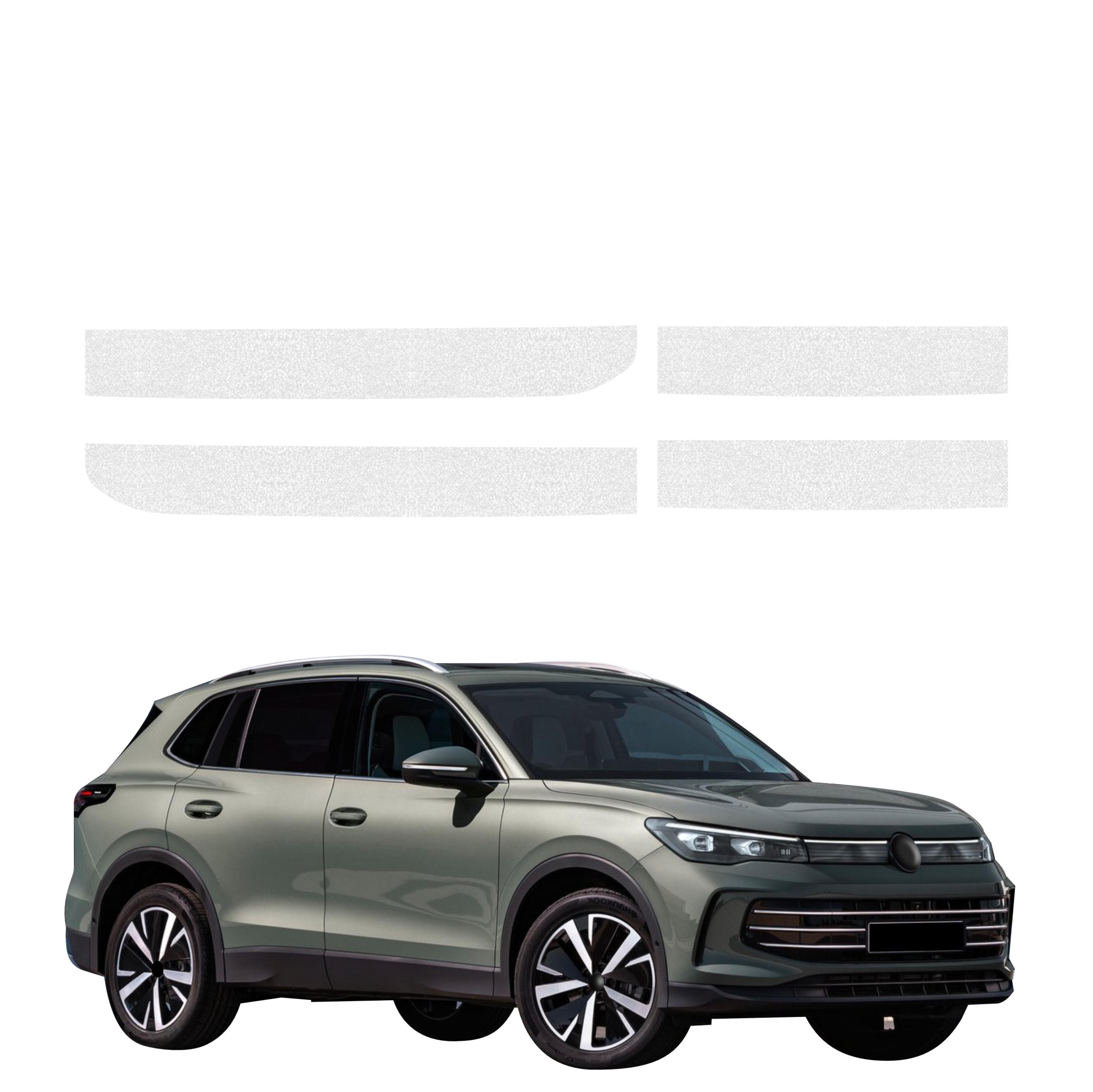 4w1 Bezbarwna powłoka techniczna Grizz Protector na progi bez nakładek Volkswagen Tiguan 3 (2024-2026)