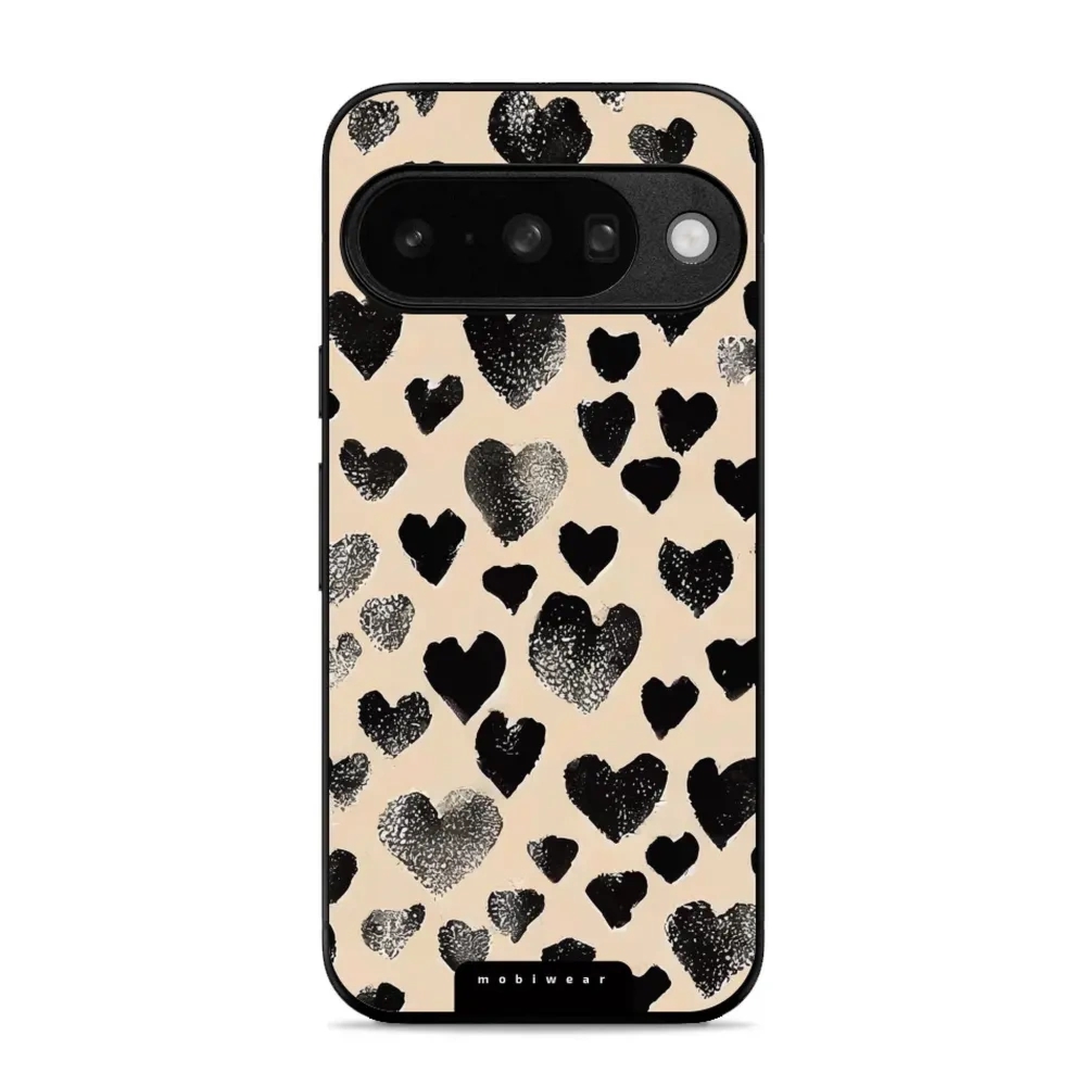 Etui ochronne do Pixel 10, Mobiwear Glossy Case, beżowa miłość