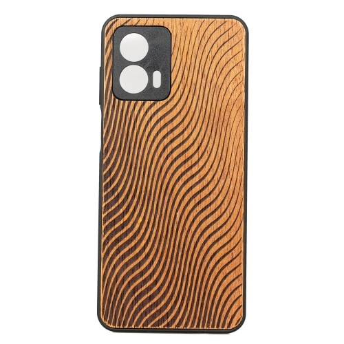 Image of Drewniane etui Bewood do Motorola G73 5G FALE MERBAU