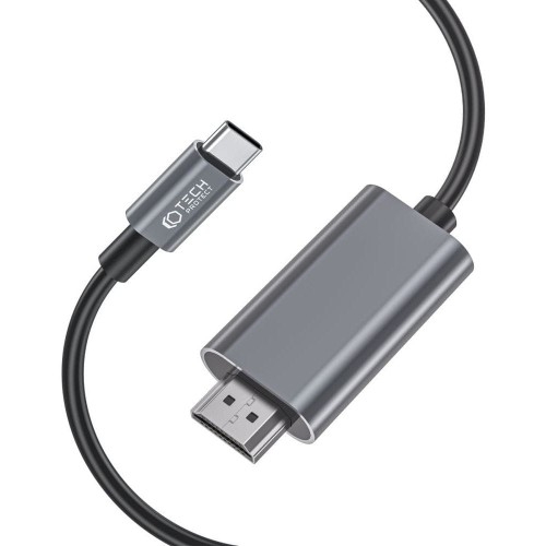 Image of Kabel Tech Protect HDMI - USB-C, 4k / 60Hz, 2 m, czarny