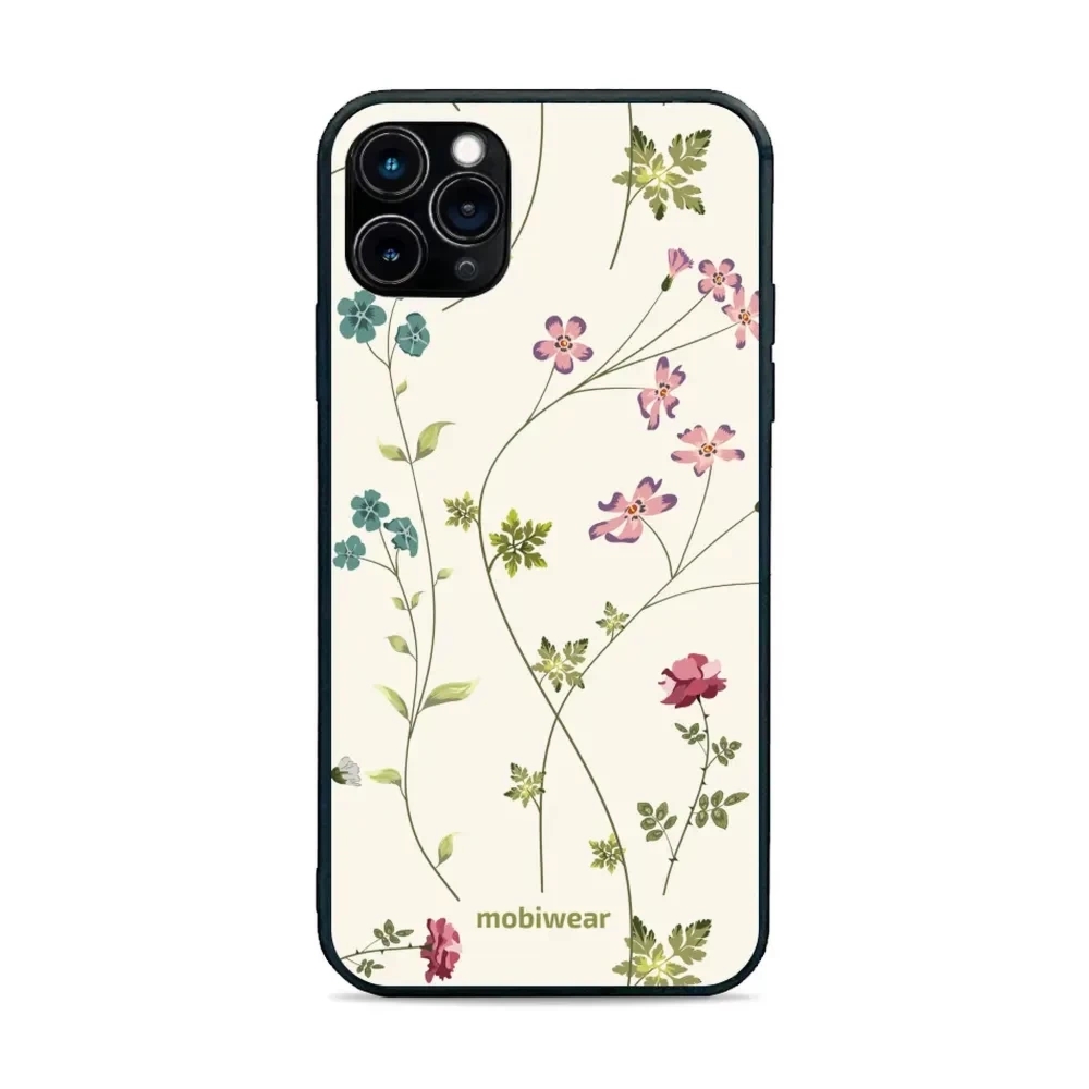 Etui ochronne do iPhone 11 Pro Max, Mobiwear Glossy Case, sielski kwiat
