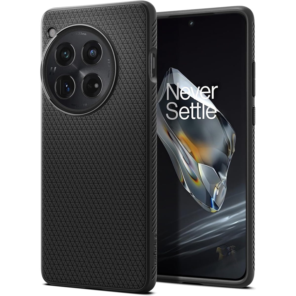 Etui Spigen Liquid Air do OnePlus 12, czarne