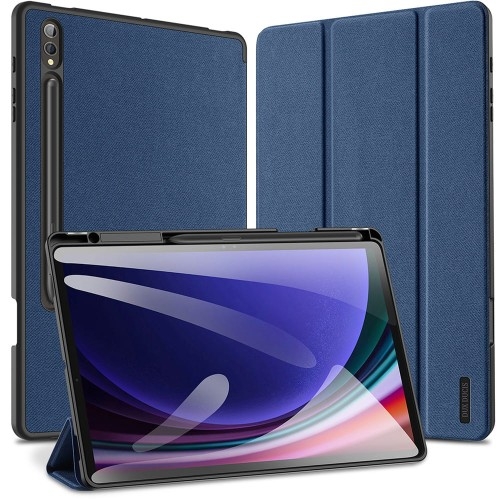 Image of OUTLET: Etui Dux Ducis Domo do Galaxy Tab S10 Plus/S9 Plus/S9 FE Plus, granatowe