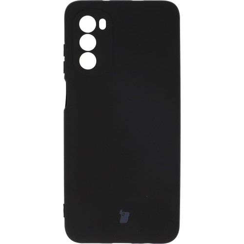 Image of Etui Bizon Case Silicone do Moto G52 / G82, czarne
