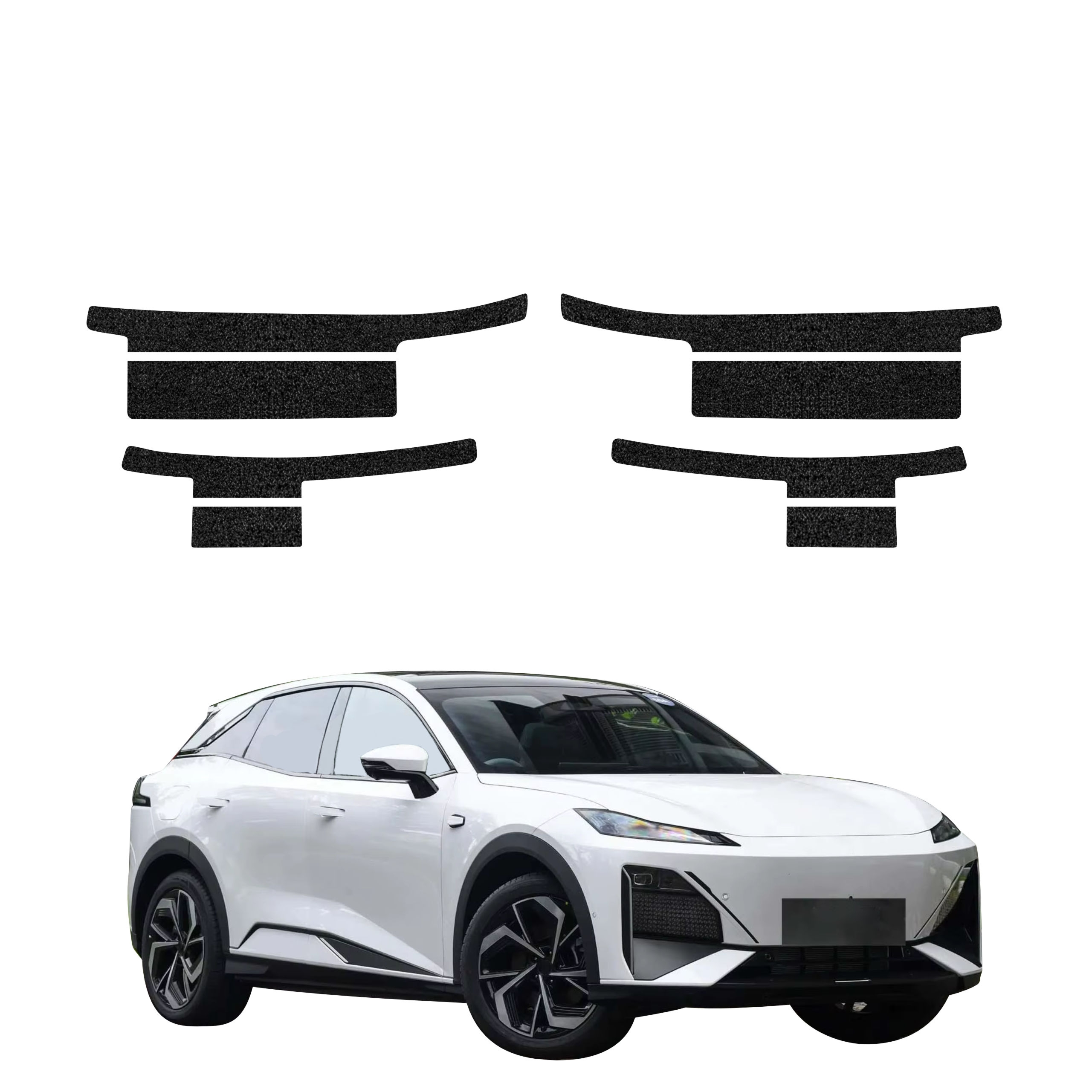 4w1 Czarna powłoka techniczna Grizz Protector na progi Changan Deepal S07 (2026)