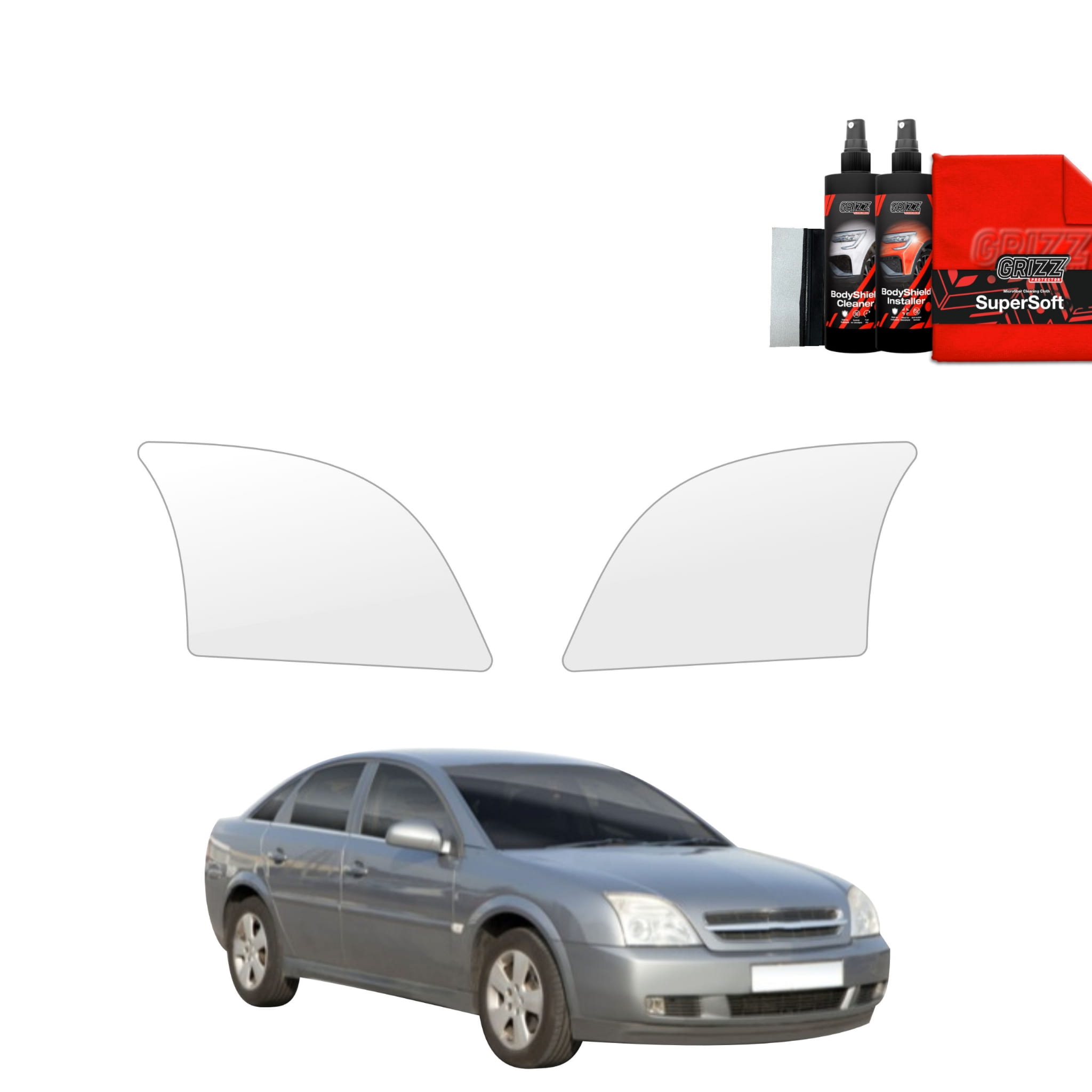 2w1 Folia ochronna na lampy Grizz Protector do Opel Vectra C Liftback (2002-2005)