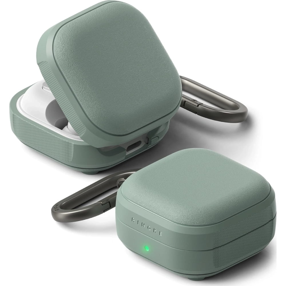 Etui Ringke Onyx Magnetic do MagSafe do Galaxy Buds 4 / 4 Pro, zielone