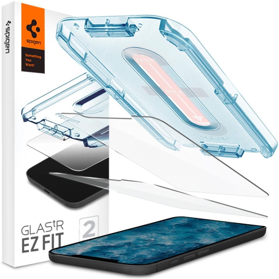 Szkło do etui + Aplikator Spigen Glas.tr EZ Fit iPhone 12 / 12 Pro