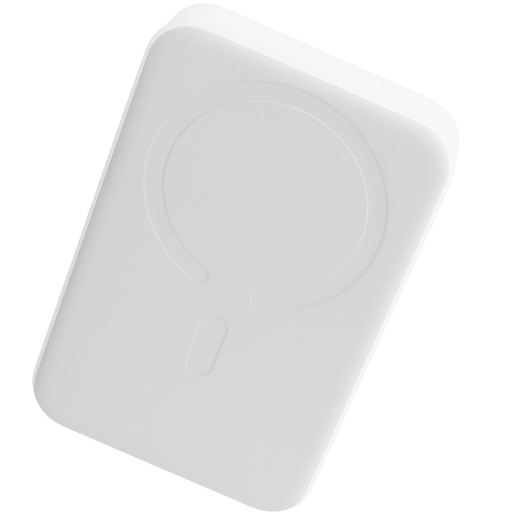 Powerbank indukcyjny Joyroom JR-W020 do MagSafe 10000mAh USB-A/USB-C 20W + kabel USB-A – C 25cm, biały