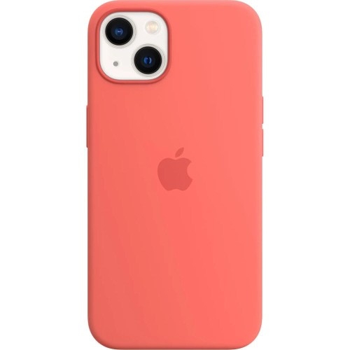Image of Etui silikonowe Apple Silicone Case MagSafe do iPhone 13, róż pomelo
