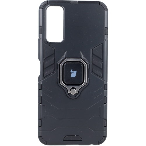 Image of Etui Bizon Case Armor Ring do Vivo Y11S / Y20, czarne