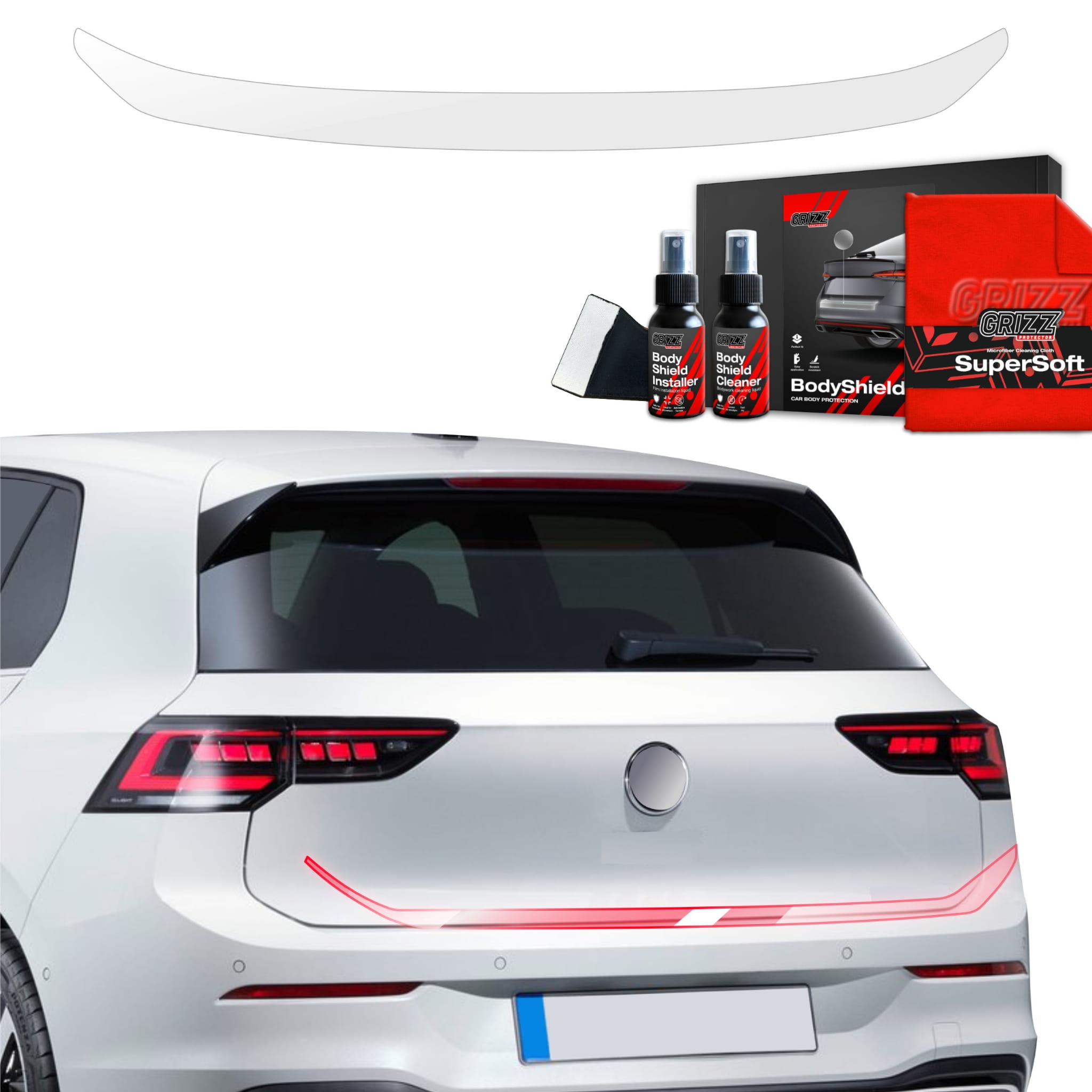 Folia ochronna Grizz Protector na próg bagażnika do Volkswagen VW Golf 8 Variant (2024-2026)