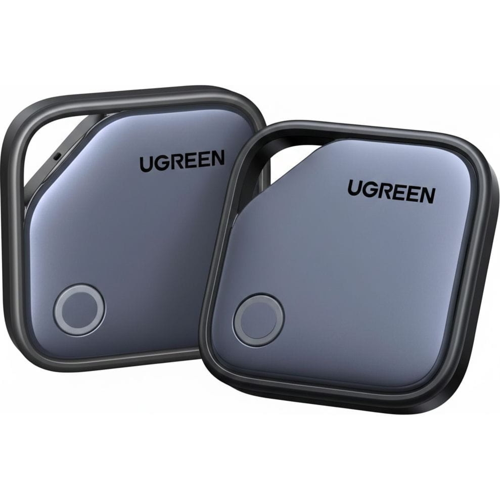 Lokalizator Ugreen Tracker CM829 na Bluetooth 5.3 do smartfonów i tabletów z serii Galaxy, 2 sztuki, czarny