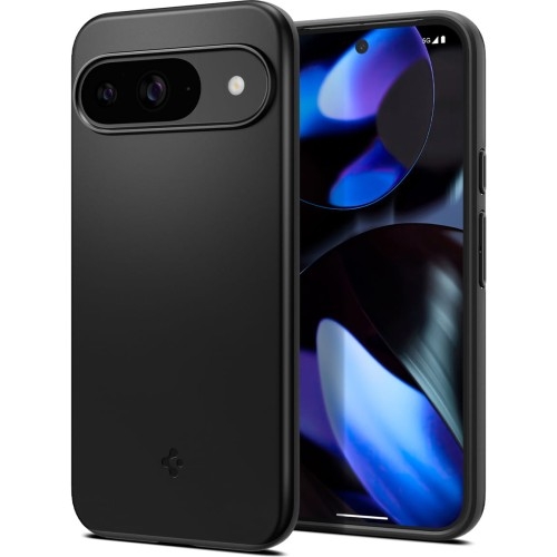 Image of Etui Spigen Thin Fit do Google Pixel 9 / 9 Pro, czarne