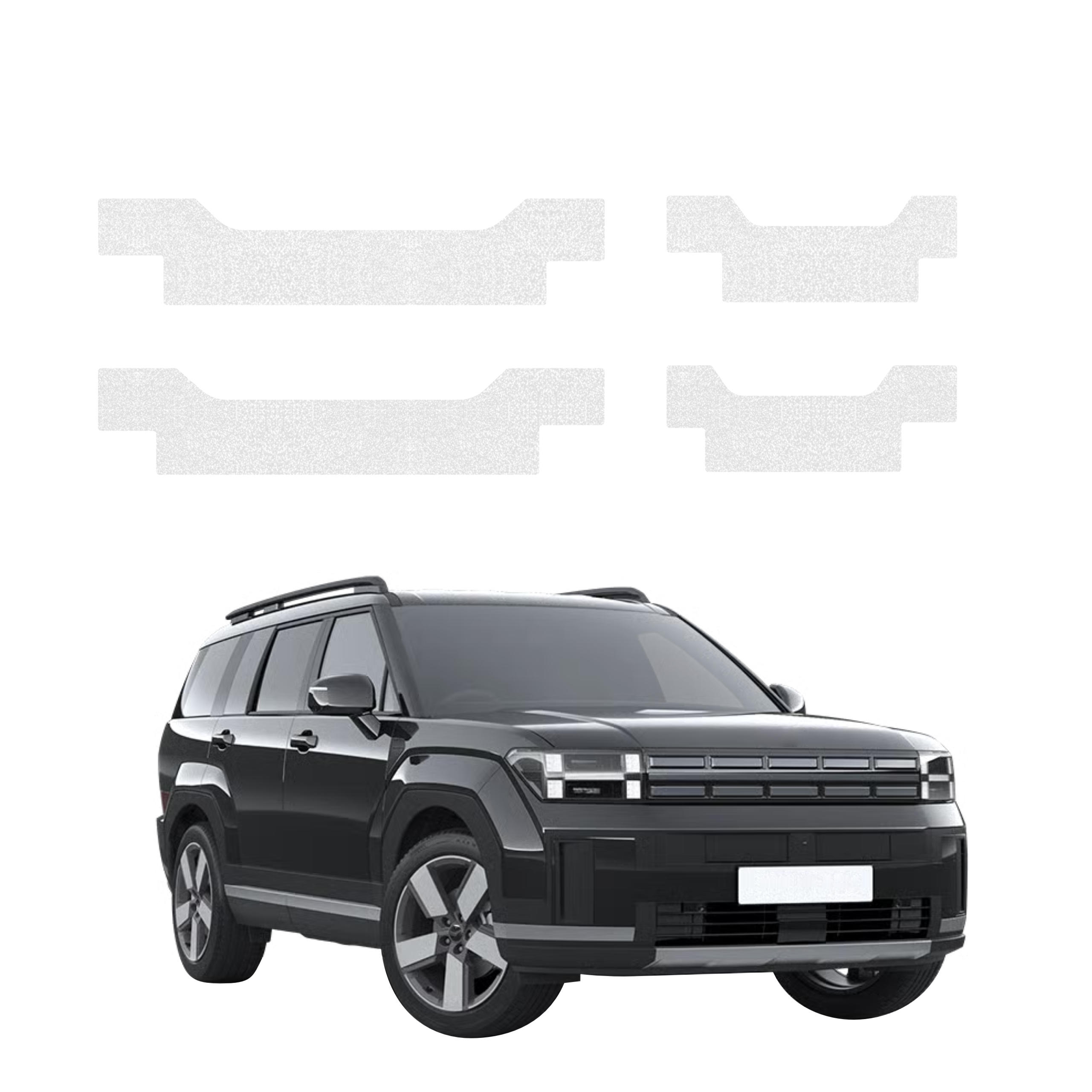 4w1 Bezbarwna powłoka techniczna Grizz Protector na progi Hyundai Santa Fe (2023-2026)