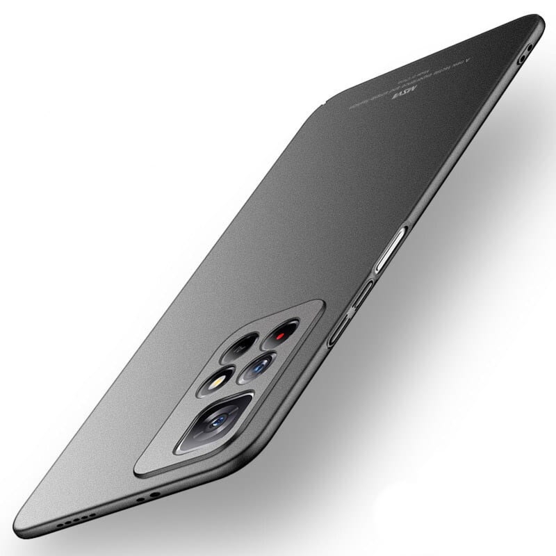 OUTLET: Etui MSVII Matte Poco M4 Pro 5G / Redmi Note 11S 5G, czarne