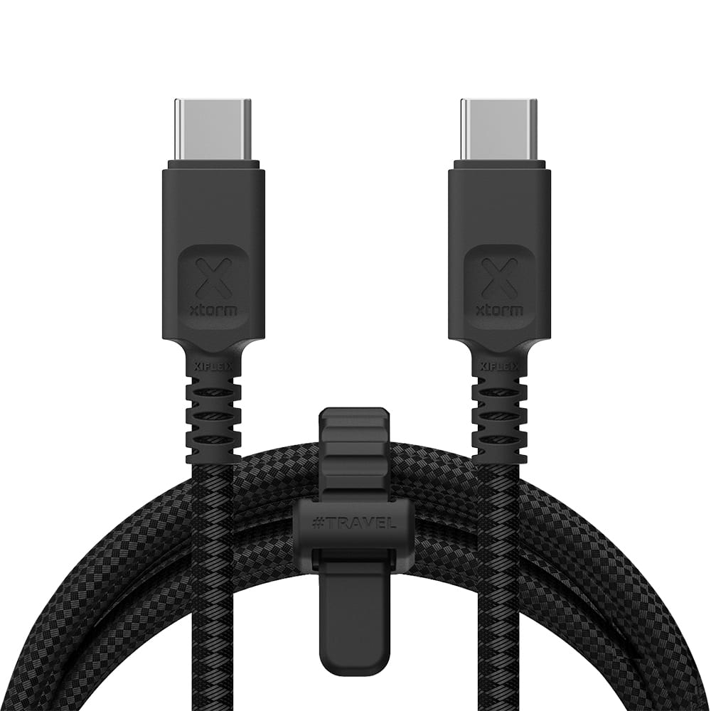 Image of Kabel oplatany Xtorm NextGen USB-C 240W PD, PPS, 1.5m, czarny