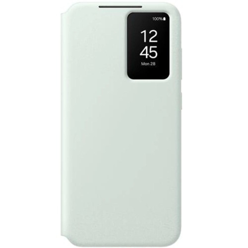 Image of Etui z klapką Samsung Smart View Wallet Case do Galaxy S24 FE, miętowe