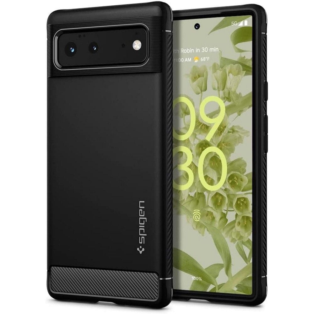 OUTLET: Etui Spigen Rugged Armor Google Pixel 6, czarne