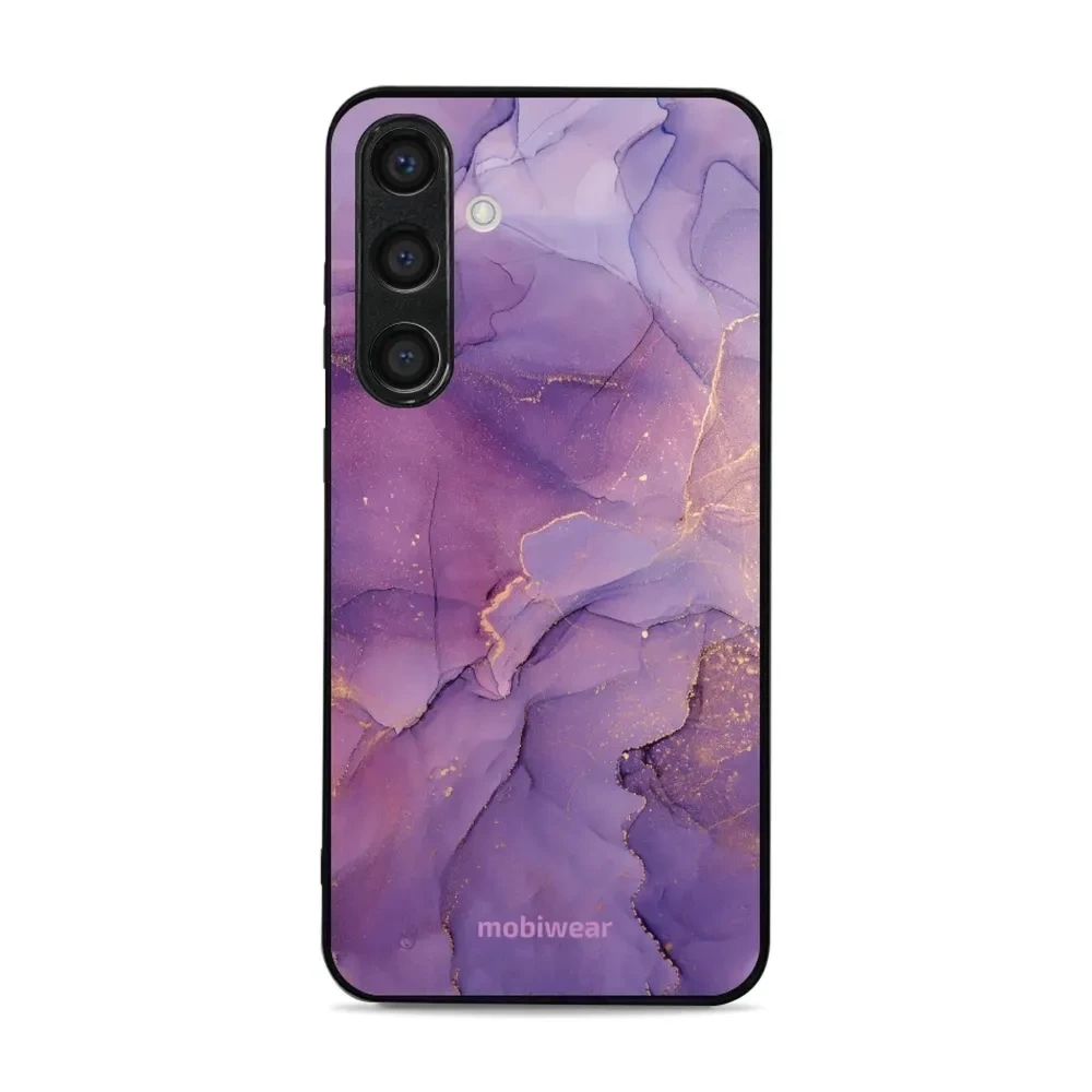 Etui ochronne do Galaxy S24 Plus, Mobiwear Glossy Case, fioletowe
