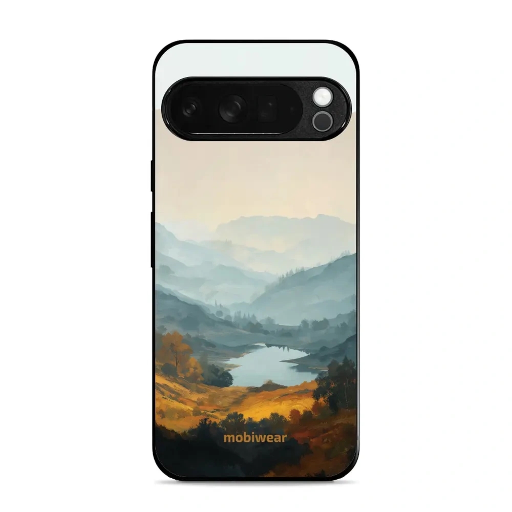 Etui ochronne do Google Pixel 10 Pro XL, Mobiwear Glossy Case, jezioro w dolinie