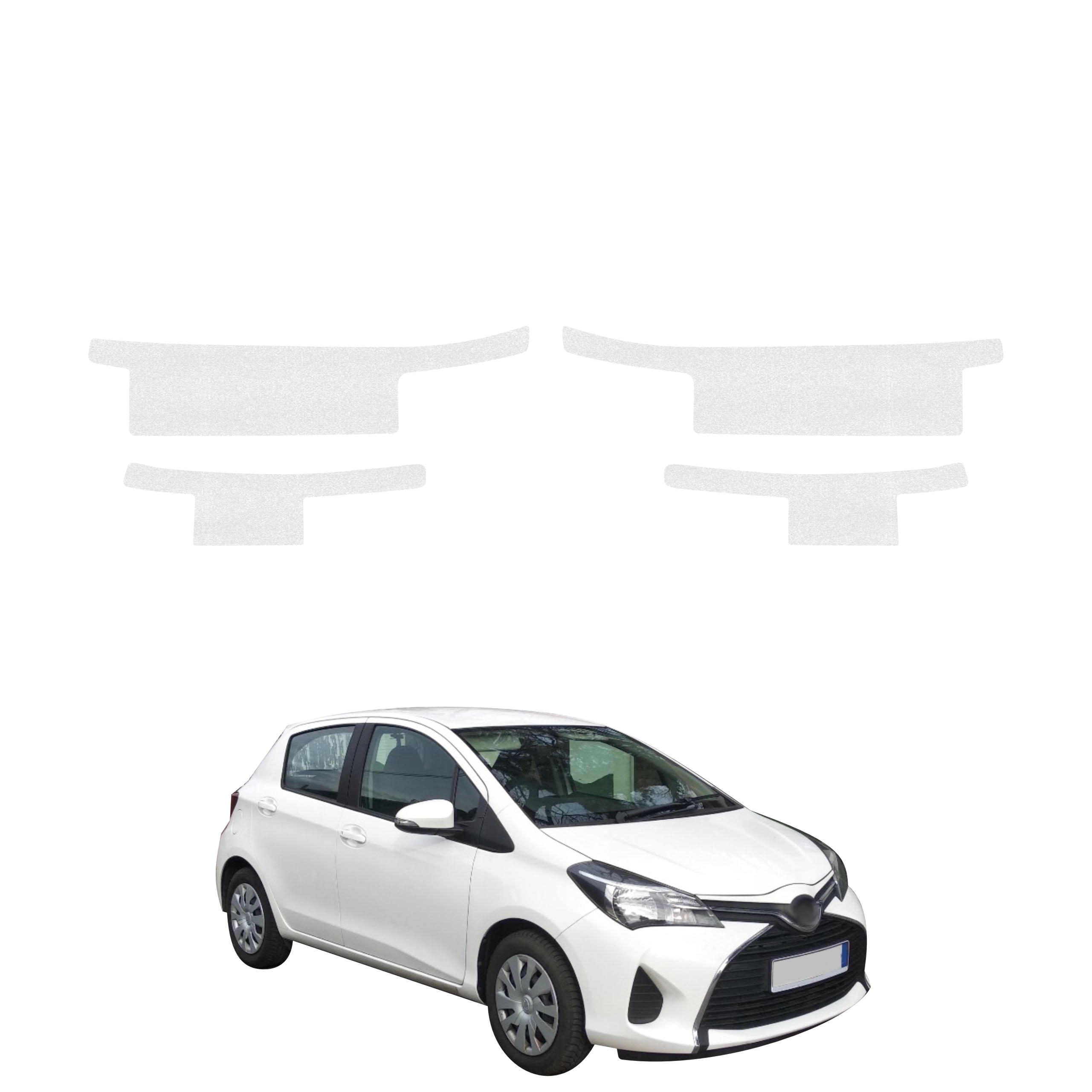 4w1 Biała powłoka techniczna Grizz Protector na progi Toyota Yaris (2011-2016)