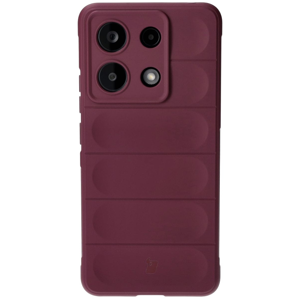 Image of Pancerne etui Bizon Case Tur do Xiaomi Redmi Note 13 4G, burgundowe