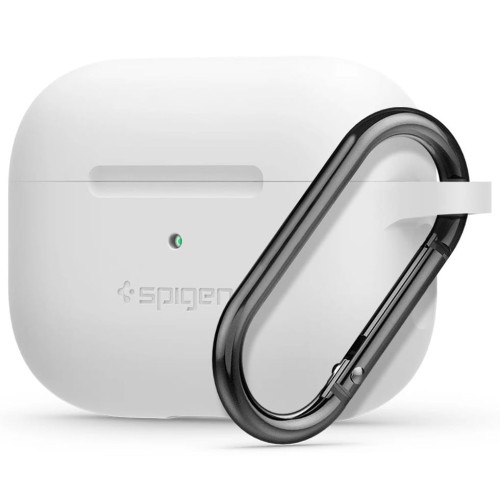 Image of OUTLET: Etui Spigen Silicone Fit Apple AirPods Pro, białe