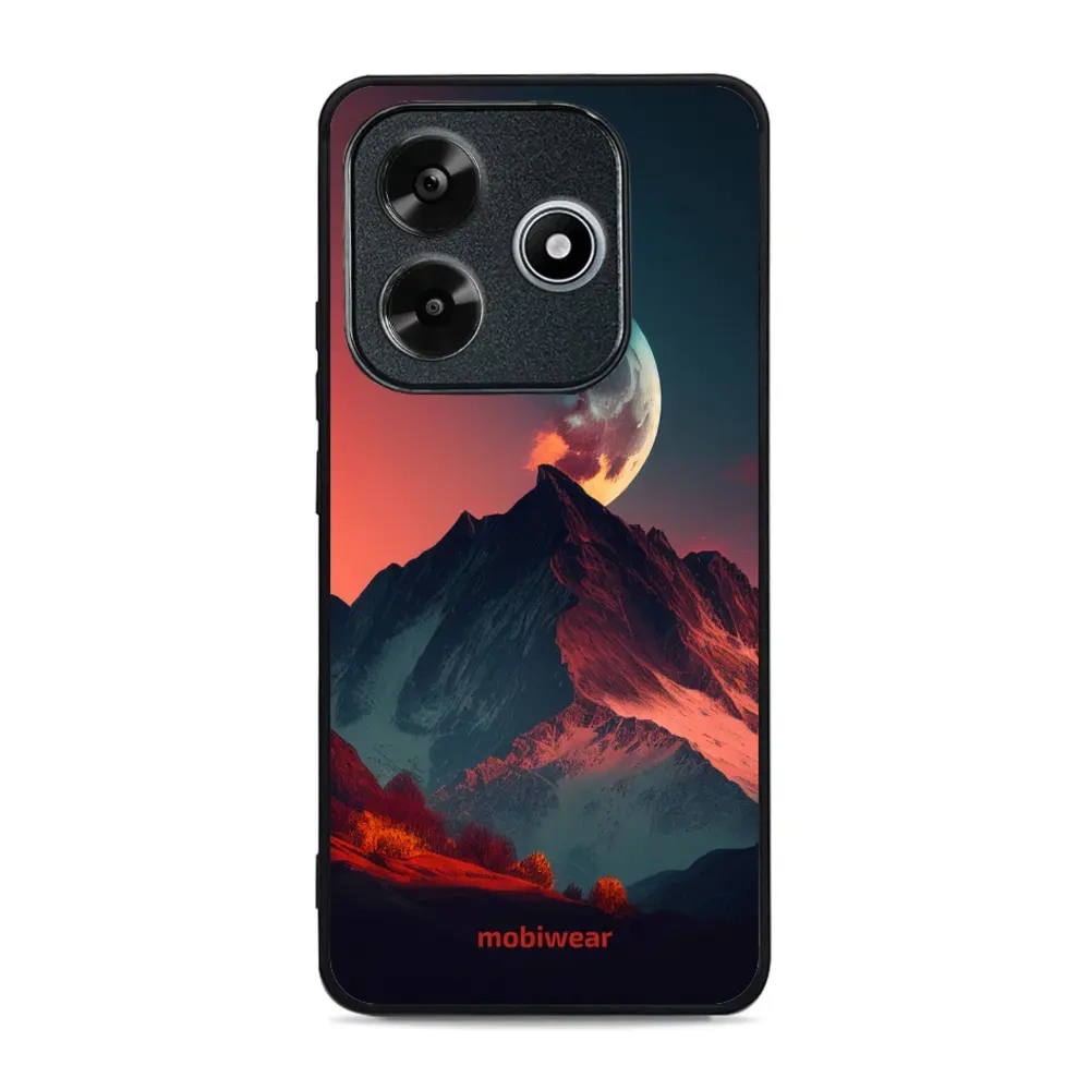Etui ochronne do Xiaomi Redmi Note 14 5G, Mobiwear Glossy Case, górski zmierzch