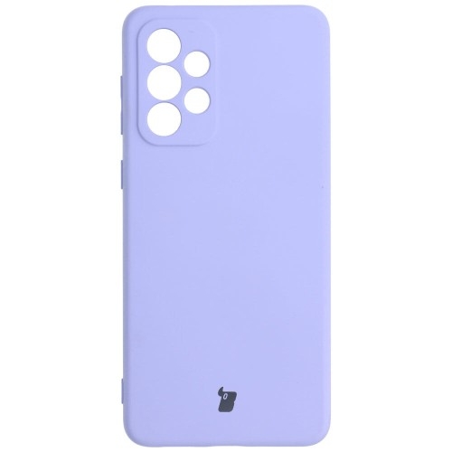 Image of Etui Bizon Case Silicone do Galaxy A33 5G, jasnofioletowe