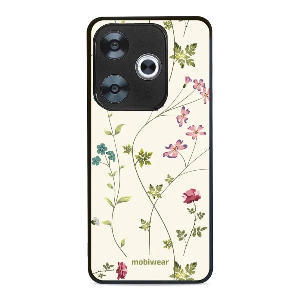 Etui ochronne do Xiaomi Poco F6, Mobiwear Glossy Case, sielski kwiat