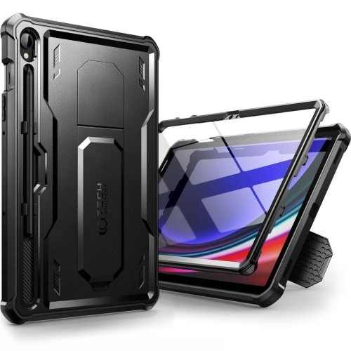Image of Etui z osłoną na ekran Tech-Protect Kevlar Pro do Galaxy Tab S9, czarne