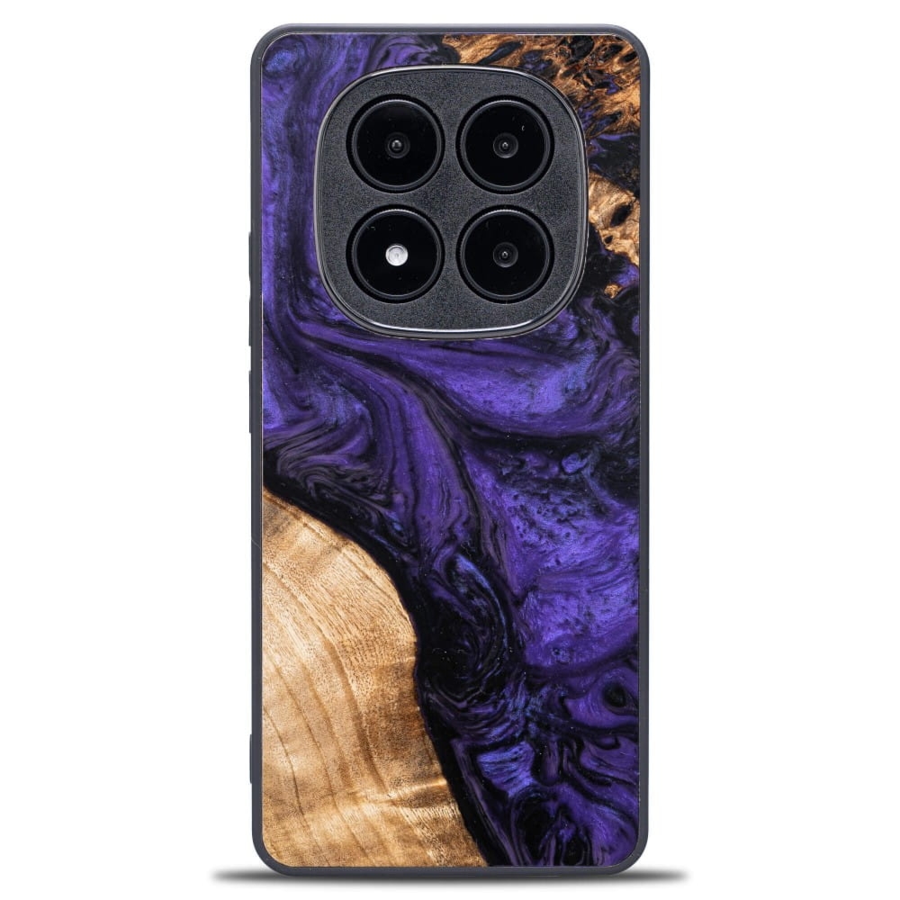 Drewniane etui do Xiaomi Redmi Note 14 Pro Plus 5G, Bewood Unique Violet