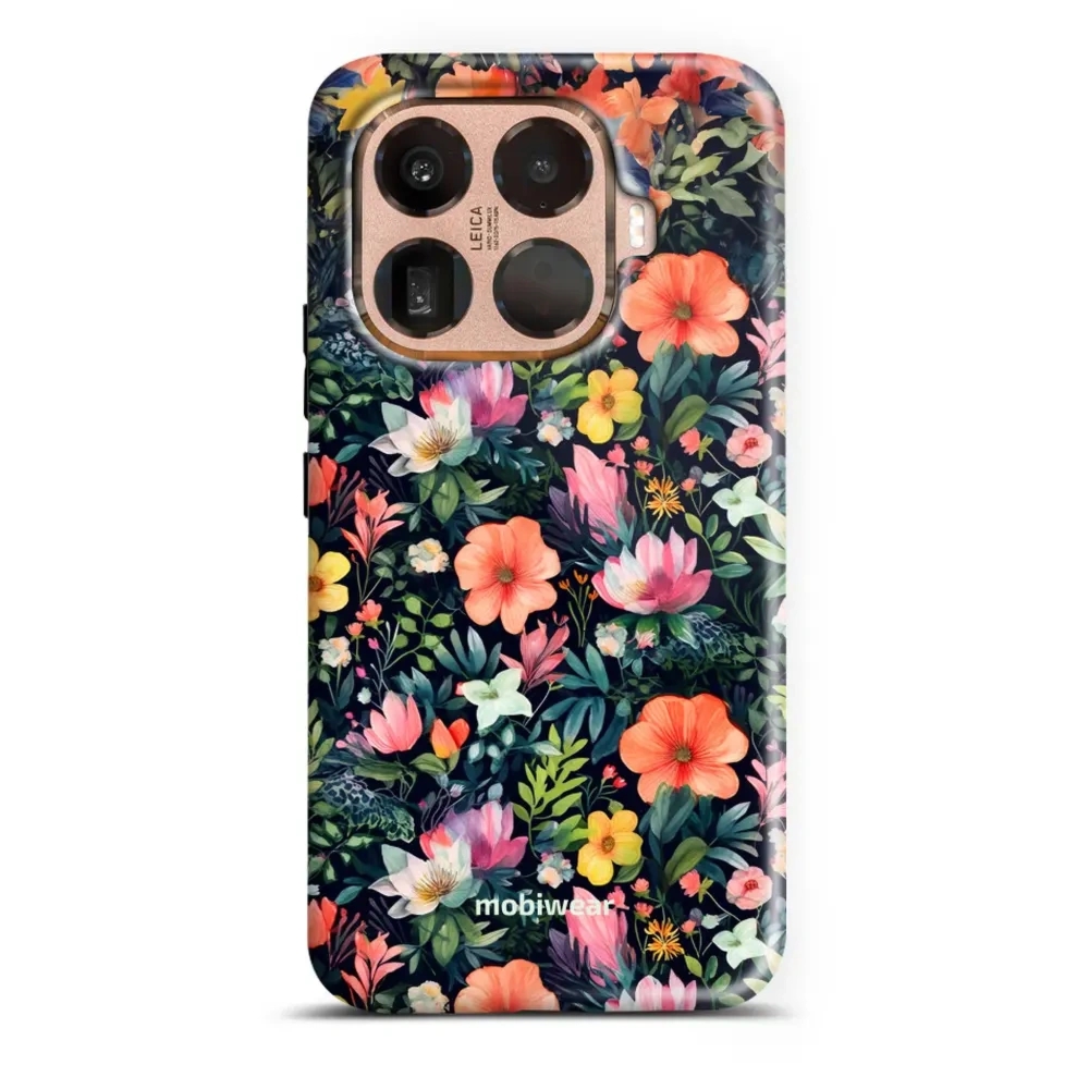 Etui ochronne do Xiaomi 15T Pro, Mobiwear Elite Pro, kolorowo-kwieciste
