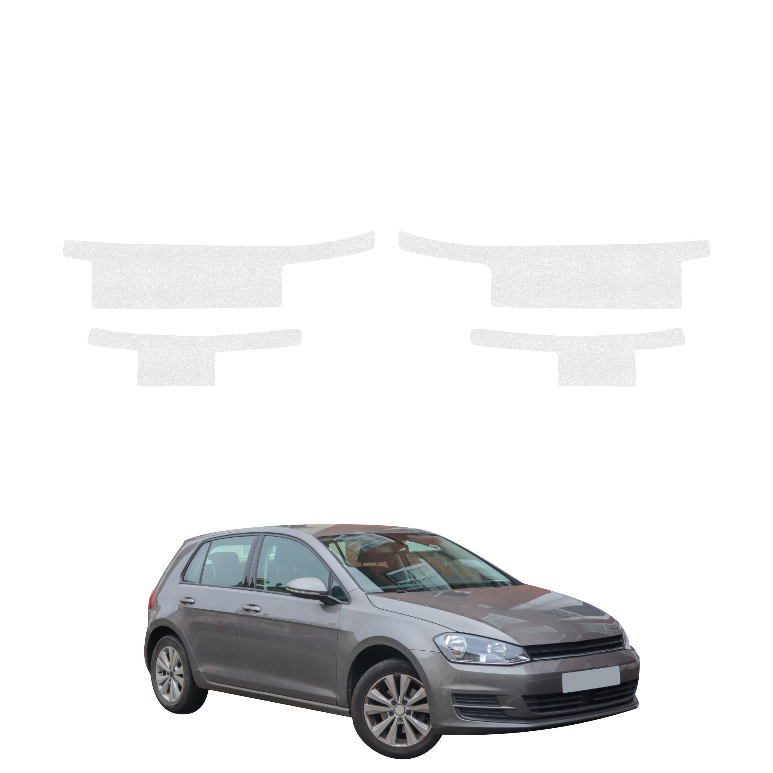 4w1 Bezbarwna powłoka techniczna Grizz Protector na progi Volkswagen Golf 7 Hatchback 5D (2012-2020)