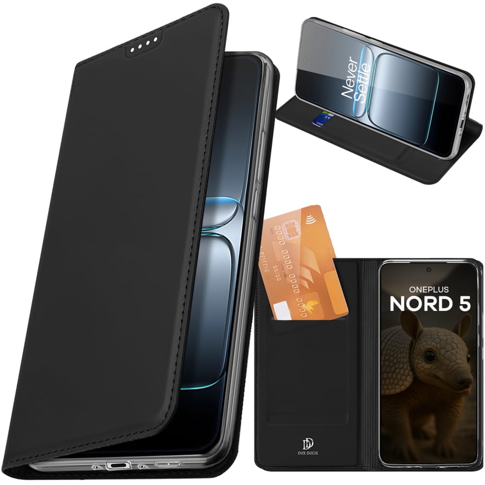 Etui z klapką Dux Ducis Skin Pro do OnePlus Nord 5, czarne