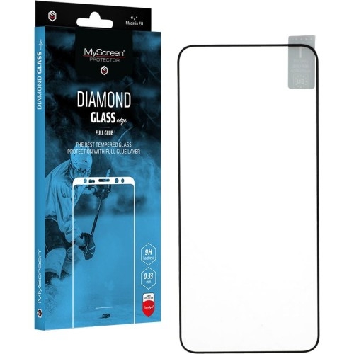 Image of Szkło hartowane na ekran MyScreen Diamond Glass Edge FG do Xiaomi 13 / 14, czarna ramka