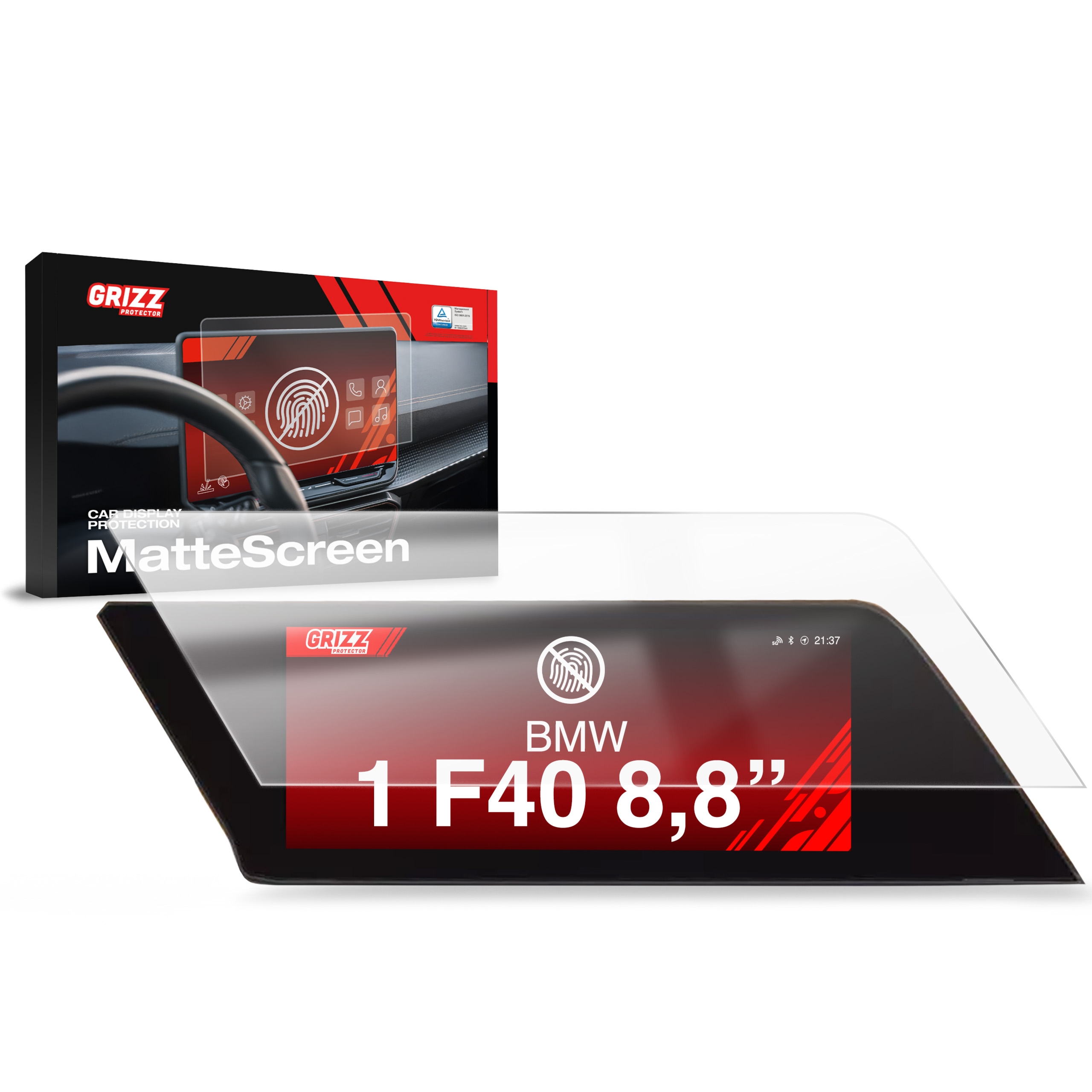 Folia antyodciskowa Grizz Protector do BMW 1 F40 8,8″ (2019-2023)