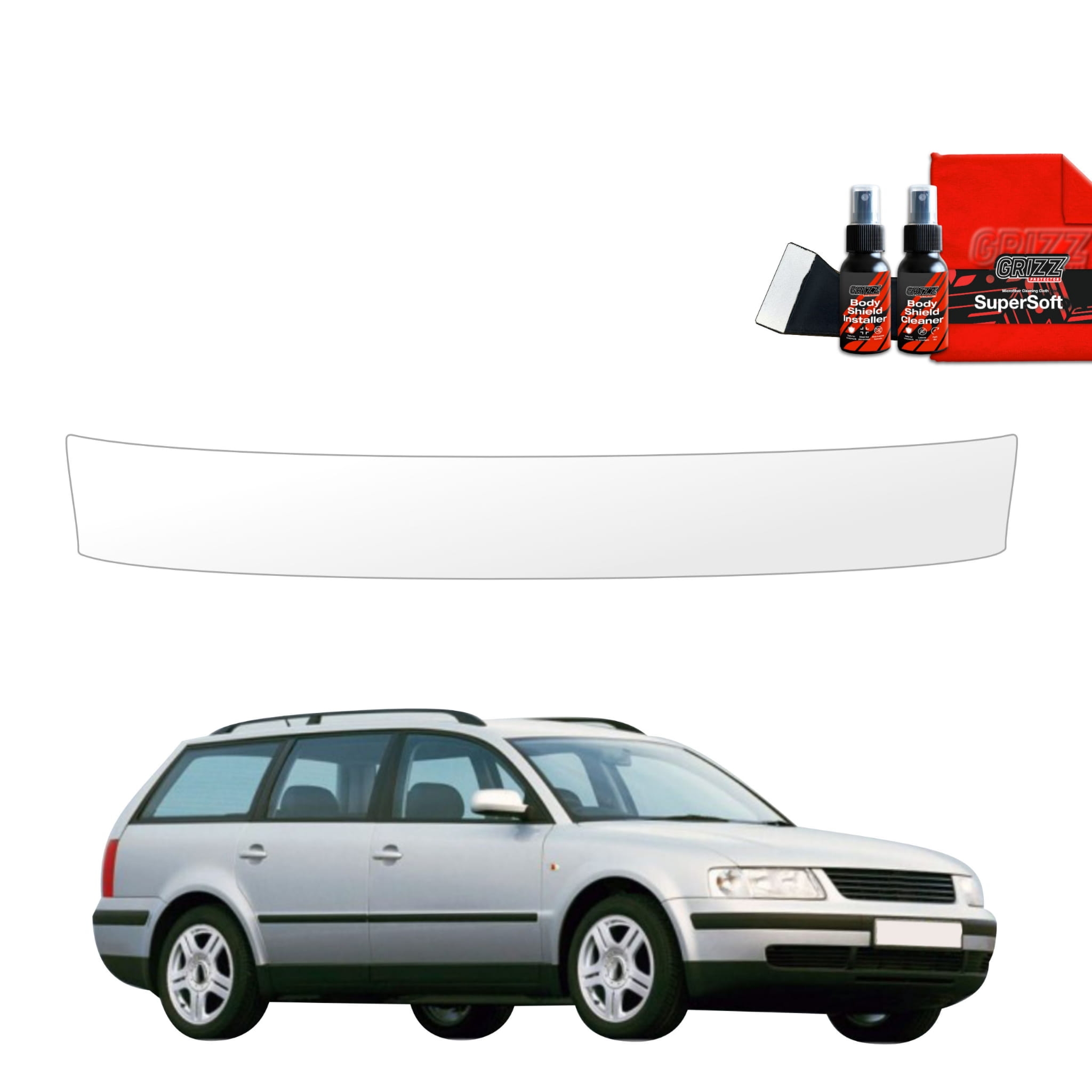 Folia ochronna na próg bagażnika Grizz Protector do Volkswagen Passat B5 Variant (1996-2000)