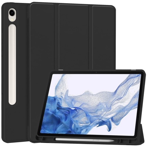 Image of Etui Bizon Case Tab Lizard do Galaxy Tab S9, czarne