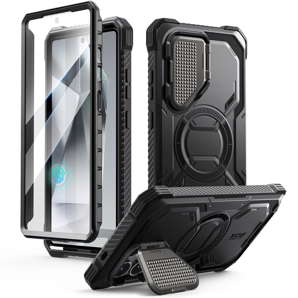 Image of Etui pancerne Supcase i-Blason Armorbox Mag SP do Galaxy S25 Ultra, do MagSafe, czarne
