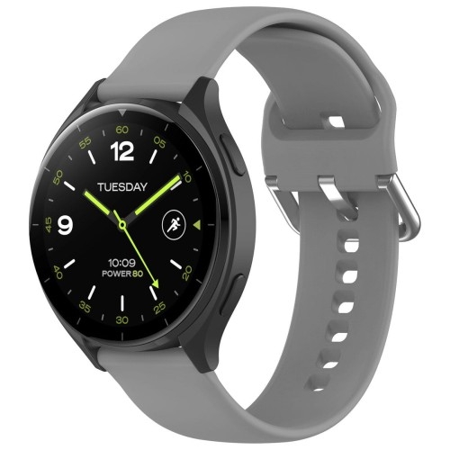 Image of Pasek Bizon Strap Watch Silicone Pro do Xiaomi Watch 2, szary