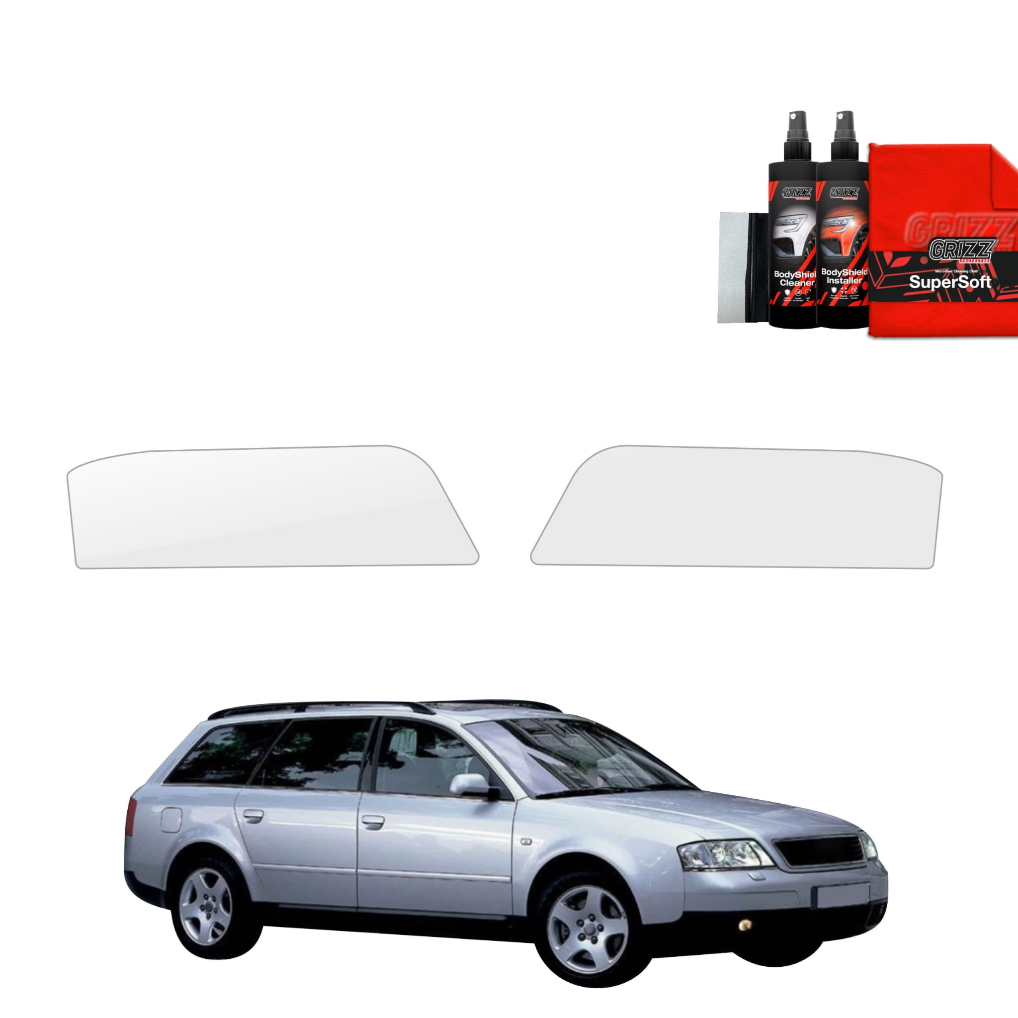 2w1 Folia ochronna na lampy Grizz Protector do Audi A6 C5 Avant (1998-2004)