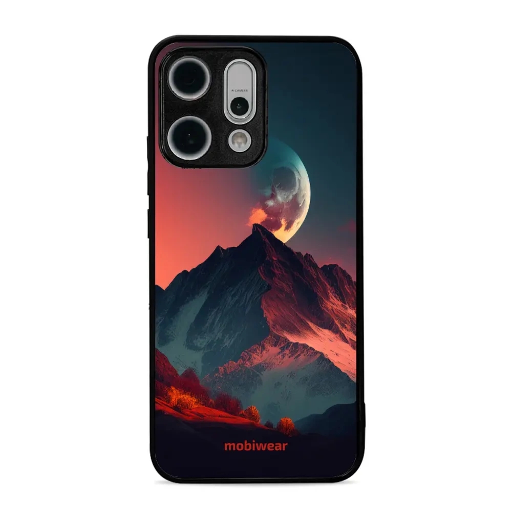 Etui ochronne do Oppo Reno 14, Mobiwear Glossy Case, górski zmierzch
